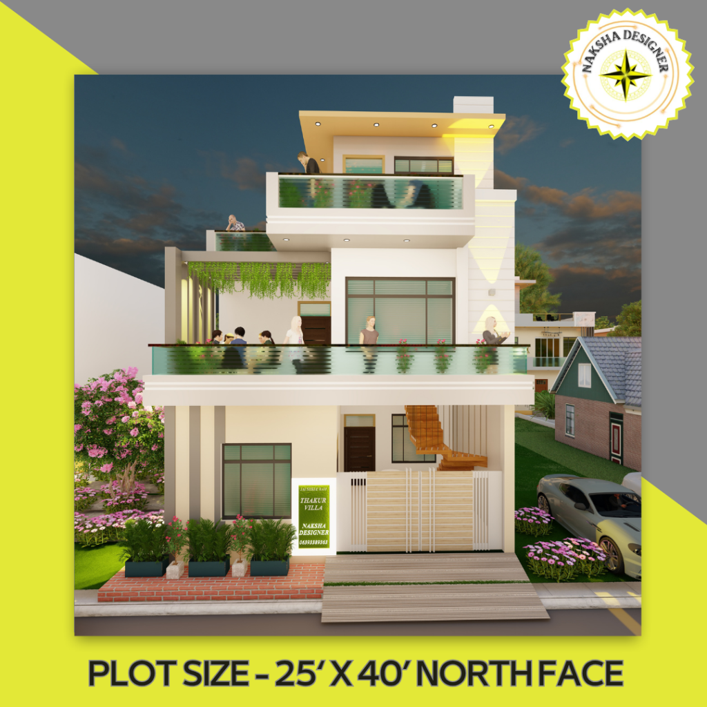 3D Elevation 25x40