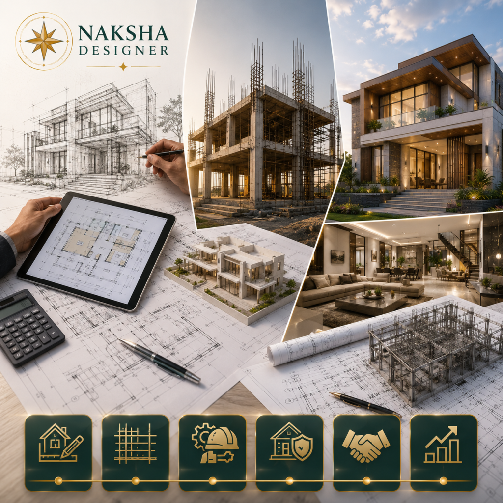 Best Architect in Lucknow | House Plan, 3D Elevation & Vastu Consultant | Naksha Designer