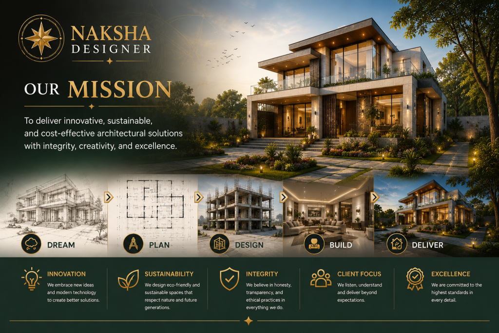 Best Architect in Lucknow | House Plan, 3D Elevation & Vastu Consultant | Naksha Designer